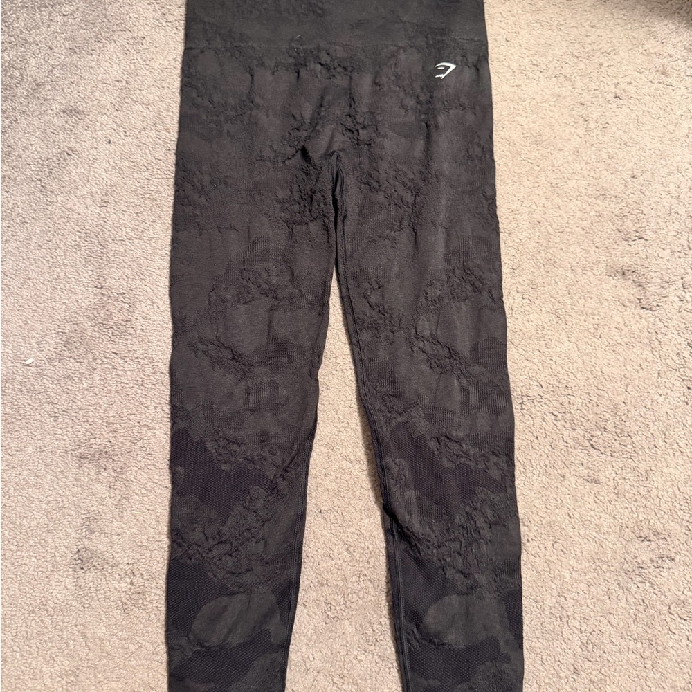 Gymshark Black Camo Leggings